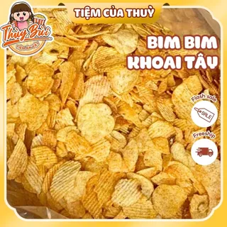 500G Bim Bim Khoai Tây Swing, Ostar Vỡ Cánh Ngon Giòn Đậm Đà, đồ ăn vặt, Tiệm Ăn Vặt Thuỳ Bùi