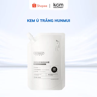 Kem Ủ Trắng, Tắm Trắng HUNMUI dưỡng trắng da toàn thân 300g