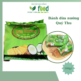 Bánh dừa nướng Quý Thu đặc sản Quảng Nam  _ Đồ ăn vặt