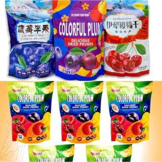 Combo 5 gói Ô Mai Xí Muội 5 vị COLORFUL PLUM 408g [HSD 2025], Ô mai mix vị xí muội trái cây, dẻo giòn chua ngọt vừa phải