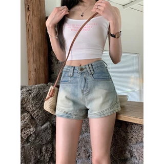 Quần short jean siêu hot chất co giãn dày đẹp lắm mặc đi chơi đi biển - Retrostyle - Quan9488_P10K7