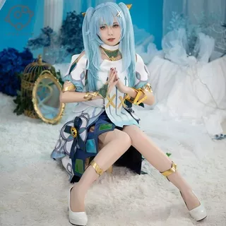 Genshin Impact Faruzan Trang Phục cosplay trò chơi anime trang phục bộ tóc giả nữ