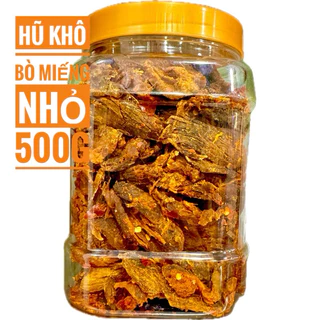 HŨ KHÔ BÒ MIẾNG VỪA 500g