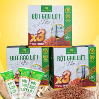 Bột gạo lứt plus như ý dùng thay cho bữa ăn hỗ trợ giảm cân,giảm mỡ hộp 20 Gói