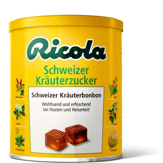 Kẹo thảo mộc Ricola Schweizer Krauterzucker