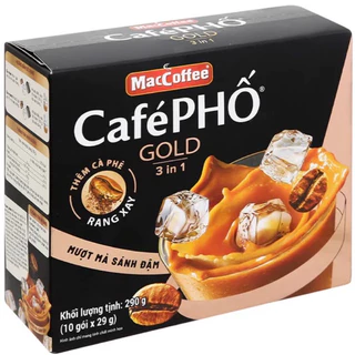 Cà Phê Sữa MacCoffee Café Phố Gold 3in1 290g