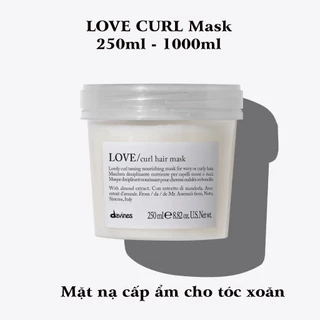 LOVE CURL Mask Mặt nạ cấp ẩm cho tóc xoăn Tạo sự mềm mại đặc biệt và cấp ẩm