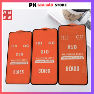 [ IPHONE 6/6plus/6s/6splus/7/7plus/8/8plus/x/xs/11/12/13/14/15/pro/max/promax/plus ] kính cường lực 21D Full màn hình