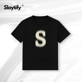 Áo thun nữ BABYTEE SLAYTIFY in chữ S mờ PREMIUM cotton2c 260gsm