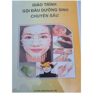 sách  Giáo Trình Gội Đầu Dưỡng Sinh Chuyên sâu