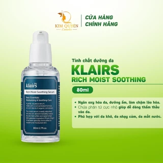 Serum dưỡng ẩm Klairs Rich Moist Soothing Serum