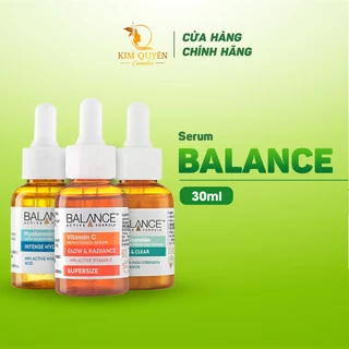 Serum Balance Vitamin C , Niacinamide , Hyaluronic 30ml giúp dưỡng ẩm, sáng da và chống lão hóa