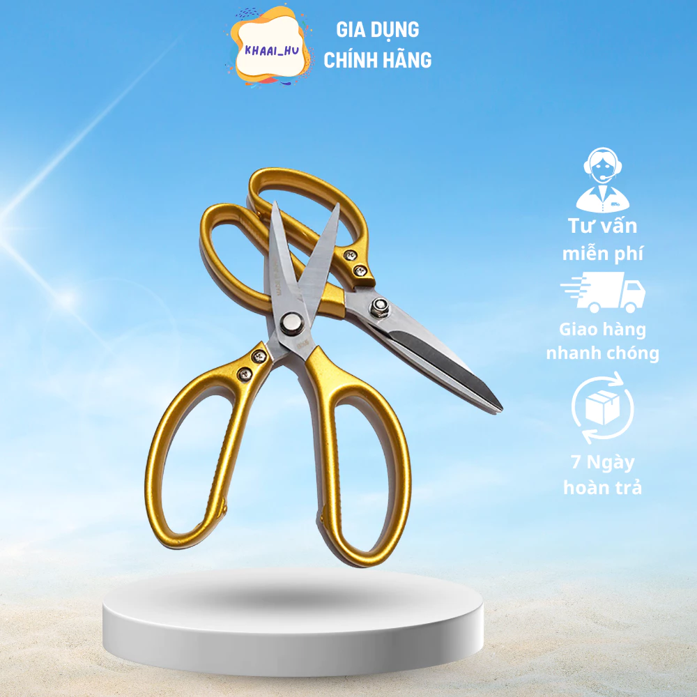Kéo Nhật SK5 Đa Năng Siêu Bền, Kéo Thép Nhập Khẩu Nhật Bản Cắt Xương Gà,Vịt Đa Năng Siêu Bền ( didooglt )