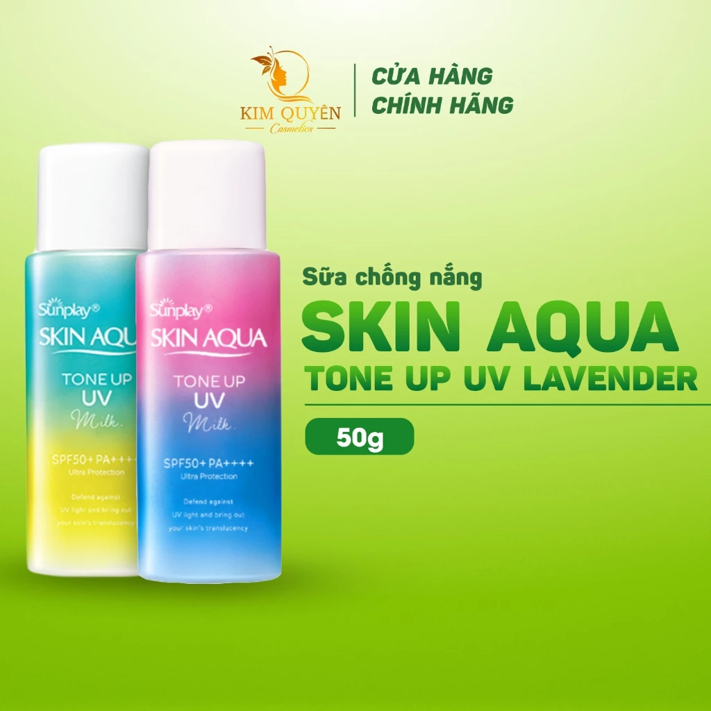 Sữa chống nắng  Sunplay Skin Aqua Tone Up UV Milk
