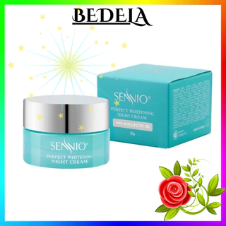 Kem dưỡng ẩm tái sinh ban đêm Sennio Perfect Whitening Night Cream dưỡng trắng da mặt và phục hồi da BDL215
