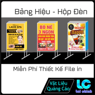 Bảng Hiệu - Hộp Đèn Quảng Cáo_Thiết Kế Theo Yêu Cầu