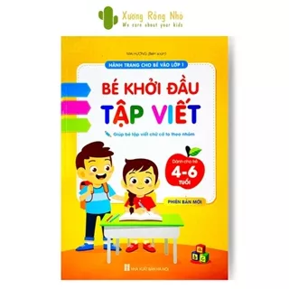 Sách Hành Trang Cho Bé Vào Lớp 1, Bé Khởi Đầu Tập Viết