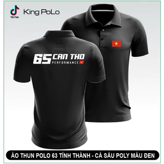 Áo thun polo in 63 tỉnh thành (ghi chú tỉnh bạn cần in)