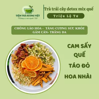 Trà cam quế hoa nhài gói giúp làm đẹp dáng, đẹp da, detox giảm cân thải độc trắng da