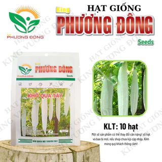 HẠT GIỐNG KHỔ QUA TÂY TRẮNG ( 10 hạt ) - MUA 3 TẶNG 1 CÙNG LOẠI