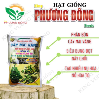 PHÂN BÓN MAI VÀNG 1Kg - PHÂN BÓN HỮU CƠ CHO MAI - PHÂN BÓN CUỐC VÀNG