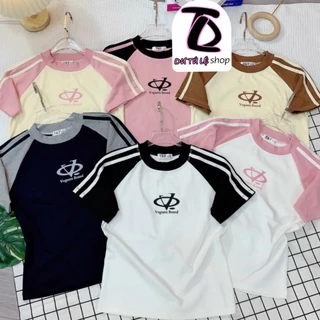 Áo Baby Tee Borip V Quảng Châu L1 Co Dãn 4 Chiều - Dư Tú Lệ Shop