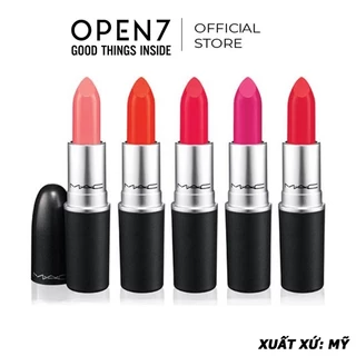 Son thỏi Mac Matte Lipstick  xuất xứ Mỹ bản fullbox dung tích 3 gram