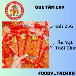 Bịch 50 Gói Tăm Cay - Gà Cay - Bimbim Cánh Gà - Thịt Hổ  Ăn Vặt Tuổi Thơ - foody_taiwan