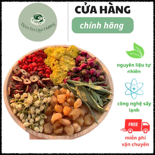 Trà Dưỡng Nhan Thảo Mộc Mix 7 vị Thiên Nhiên - Thanh Lọc Cơ Thể - Đẹp Da