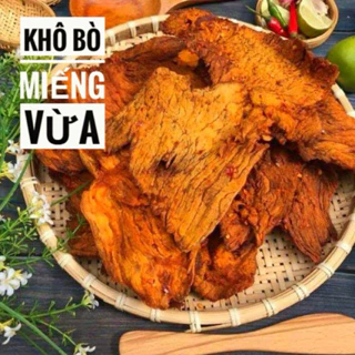 500g KHÔ BÒ MIẾNG VỪA