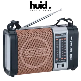 Máy Nghe Nhạc Kiêm Đài Radio Waxiba XB-771URT Tích Hợp Đèn Pin Hỗ Trợ Thẻ Nhớ, USB ( Tặng Dây Sạc, Pin Sạc )