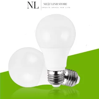 Bóng Đèn Led Buld Tròn 3w / 5w / 7w / 9w, Bóng Led Siêu Sáng, Tiết Kiệm Điện Năng