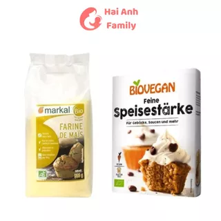 Bột bắp, tinh bột bắp hữu cơ nhập khẩu - (gói 50 -100g)