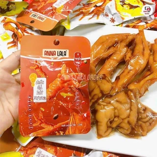 10 chiếc chân gà rút xương Anna LaLa 26g( nâu cay dịu)