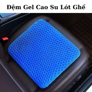 Đệm ngồi silicon 3D thoáng khí Miếng nệm lót mông cao su thích hợp cho ghế văn phòng ghế ô tô, xe máy