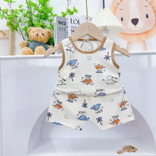 Quần áo trẻ em bộ 3 lỗ sát nách  Minky Mom siêu mềm mịn mát cho bé trai gái trẻ sơ sinh kimi shop