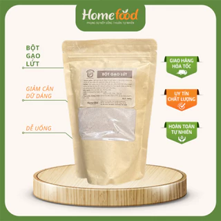 Bột gạo lứt HOMEFOOD 500g giảm cân giữ dáng