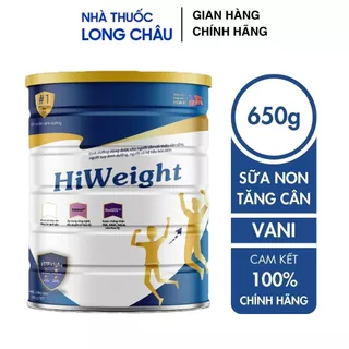 Sữa Tăng Cân Hiweight Hỗ Trợ Tăng Cân Cho Người Gầy Và Trẻ Trên 10 Tuổi