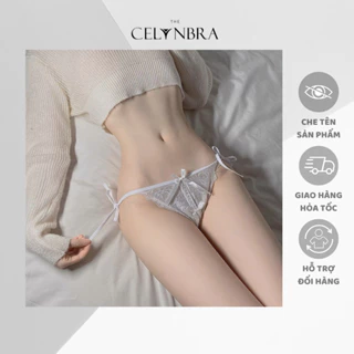 Quần lót ren lọt khe xuyên thấu không đáy cột dây gợi cảm quyến rũ THE CELYNBRA - QL66