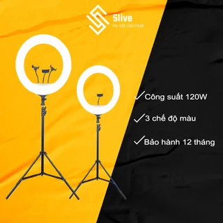 Đèn Livestream 33 54 56 cm RL22 cao cấp chụp ảnh quay video bán hàng, Đèn Tròn Ring Led spa makeup nhập khẩu mới 100%