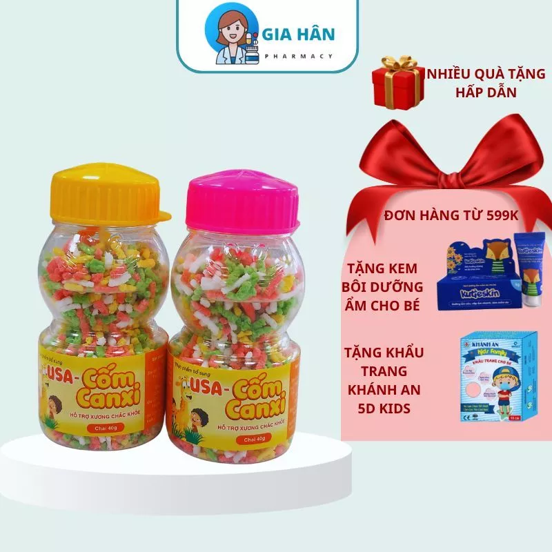 Cốm bổ sung vitamin kẽm cho bé lọ 40g