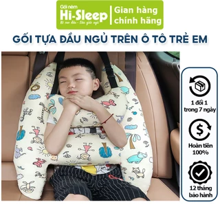 Gối tựa đầu ngủ trên ô tô cho bé Hi-Sleep - Chống nghẹo cổ, cố định an toàn cho bé tùy chỉnh dễ dàng