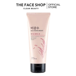 (Quà tặng) Sữa Rửa Mặt THE FACE SHOP Rice 100ml + 5 mặt nạ + Gel dưỡng 300ml