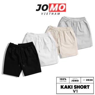 Quần Short Nam Kaki Ngắn Lưng Thun Cao Cấp JOMO SK231201B co giãn 2 chiều