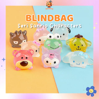 Blind pack/ túi mù nhân phẩm Sanrio phát sáng, sưu tầm charm quà tặng(mẫu ngẫu nhiên)