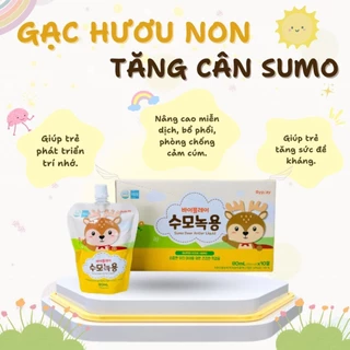 Gạc hươu non tăng cân Sumo Hàn Quốc giúp bé ăn ngon, tăng cân