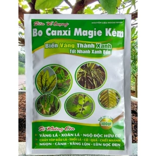 Siêu Vi Lượng Bo Canxi Magie Kẽm nguyên liệu nhập khẩu gói 100g JVA82 NongNghiepVietNhat