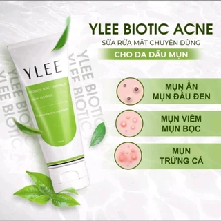 Sữa rửa mặt YLEE cho da dầu làm sạch mụn,mịn màng trắng sáng