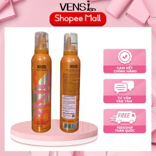 Gôm bọt mềm giữ nếp tóc xoăn hippie xoăn xù mì xoăn lơi Karseell 200ml Gel bọt giữ nếp