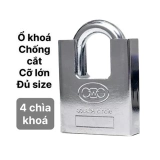 Khóa Cửa Nhà Ổ Khóa Chống Cắt Trắng Circle